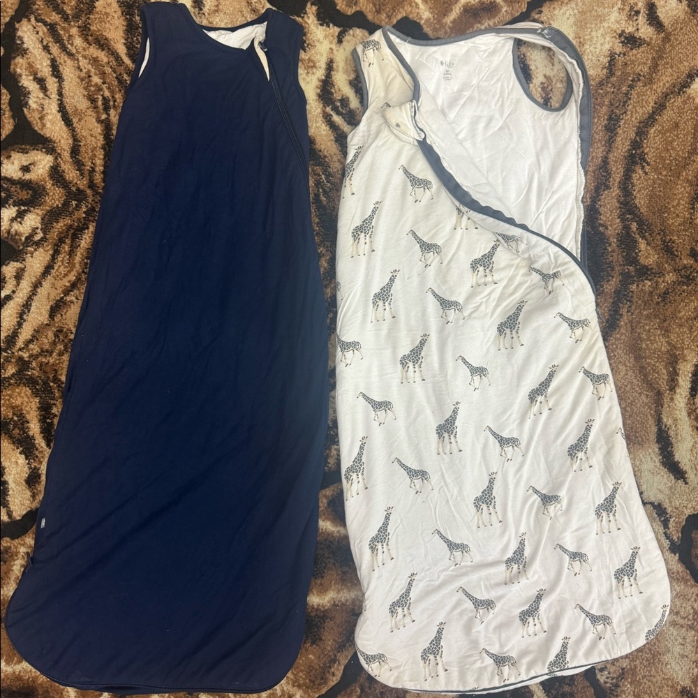 Two KYTE BABY Bamboo Sleep sacks for Babies and Toddlers,  size medium. 2!